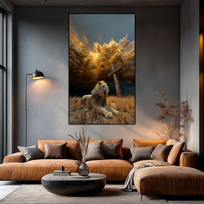 Tablou Decorativ Modern - Print UV pe Sticla - „Sacred Modernities” - No05