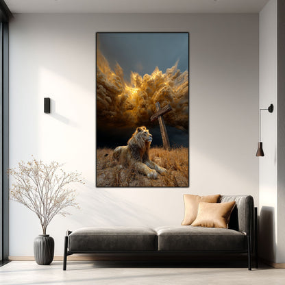 Tablou Decorativ Modern - Print UV pe Sticla - „Sacred Modernities” - No05