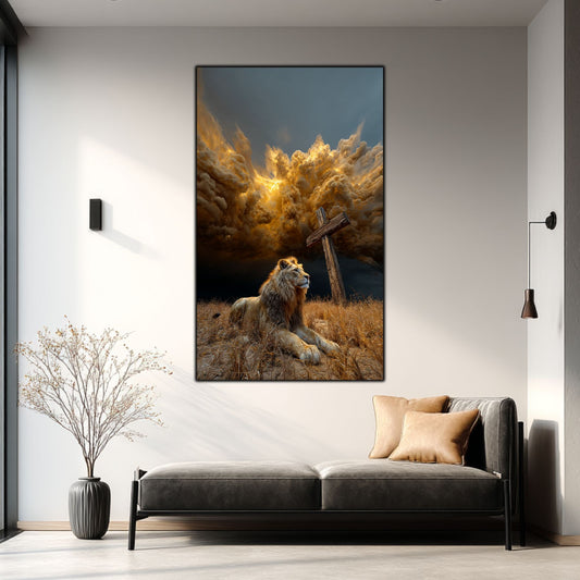 Tablou Decorativ Modern - Print UV pe Sticla - „Sacred Modernities” - No05