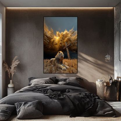 Tablou Decorativ Modern - Print UV pe Sticla - „Sacred Modernities” - No05