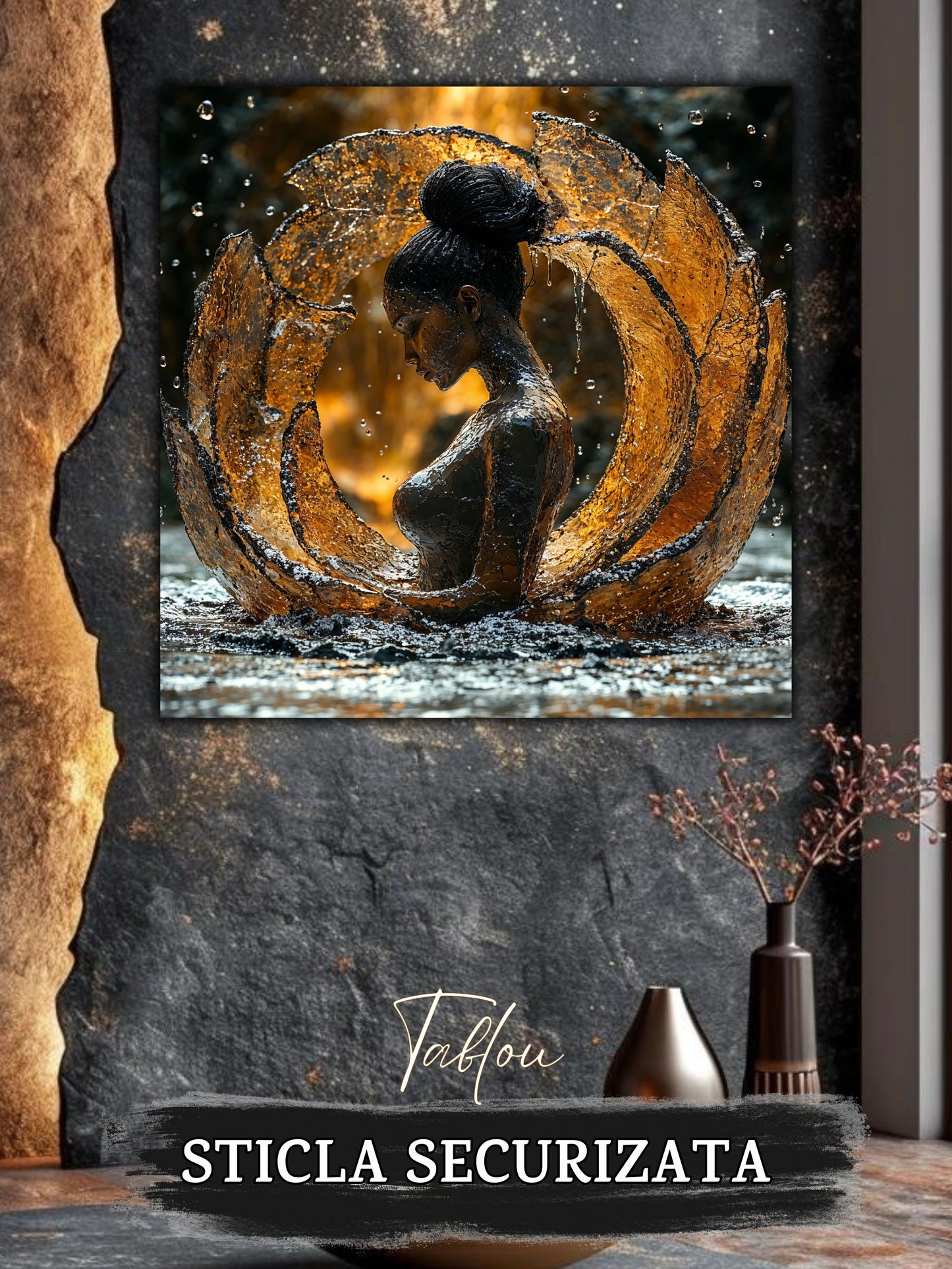 Tablou Sticla Securizata - Soul's Mandala  No09
