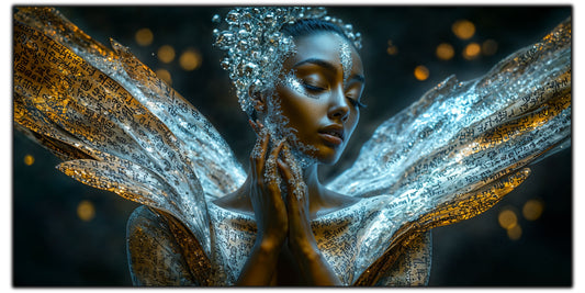 Beyond Meditation - Tablouri moderne pe sticla securizata pentru living contemporan NO19