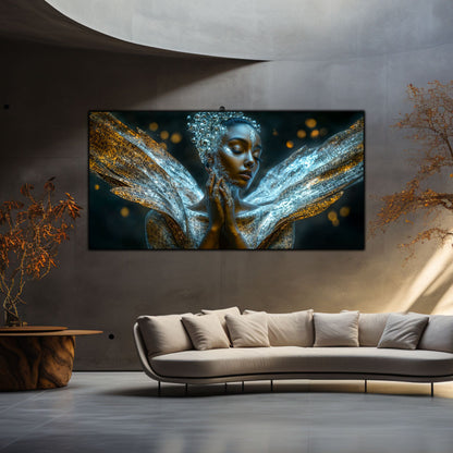 Beyond Meditation - Tablouri moderne pe sticla securizata pentru living contemporan NO19