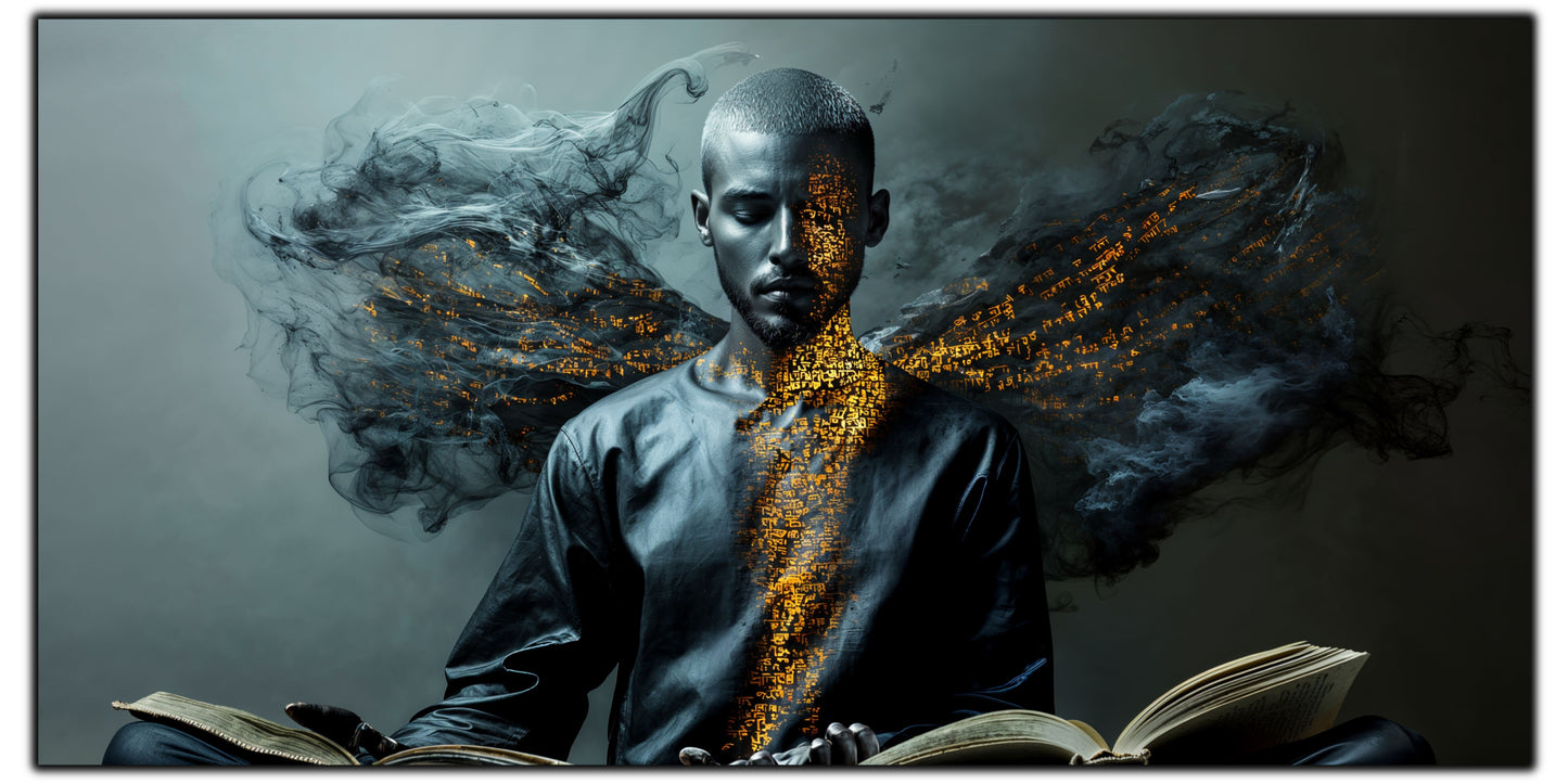 Beyond Meditation - Tablouri moderne pe sticla securizata pentru living contemporan NO54