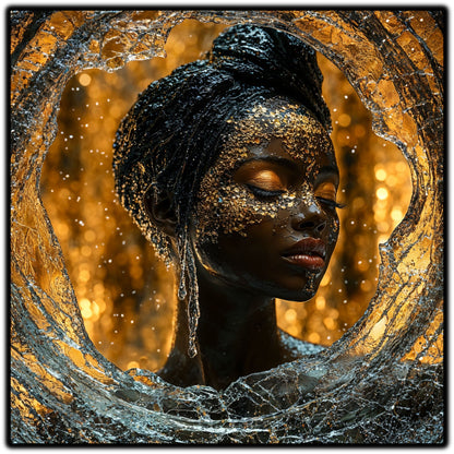 Tablou Sticla Securizata - Soul's Mandala  No14