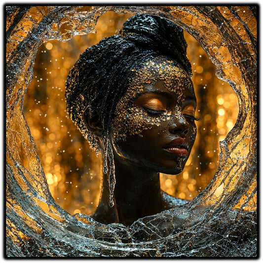 Tablou Sticla Securizata - Soul's Mandala  No14