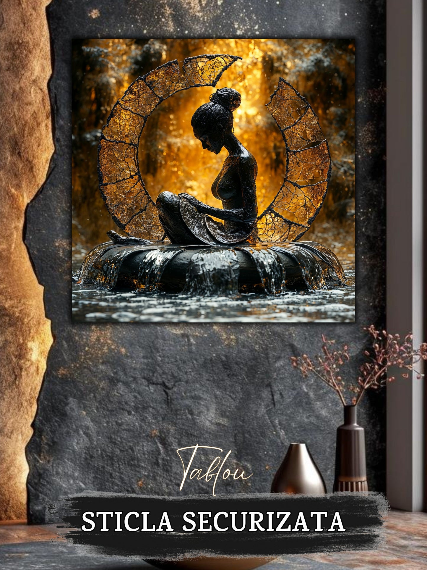 Tablou Sticla Securizata - Soul's Mandala  No21