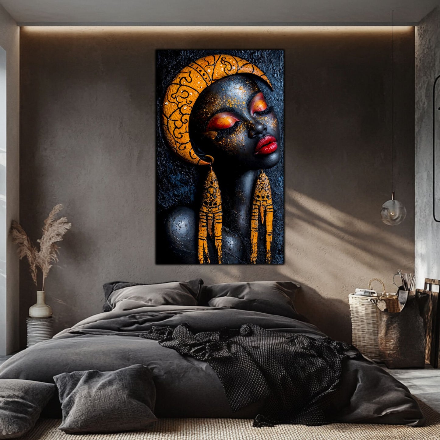 Tablou pt Decorul Livingului Modern – Sticla Securizata – Colectia Ancestral - No16