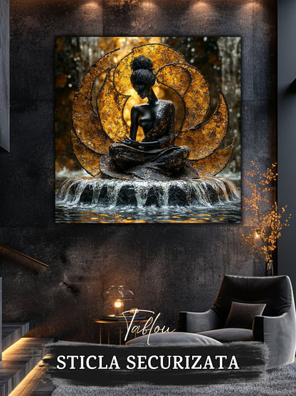 Tablou Sticla Securizata - Soul's Mandala  No18