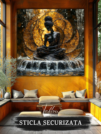 Tablou Sticla Securizata - Soul's Mandala  No18
