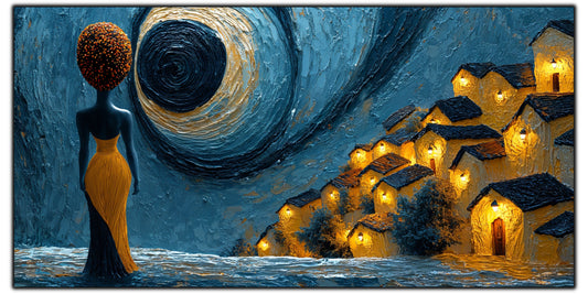 Tablou unicat din sticlă securizată -No17