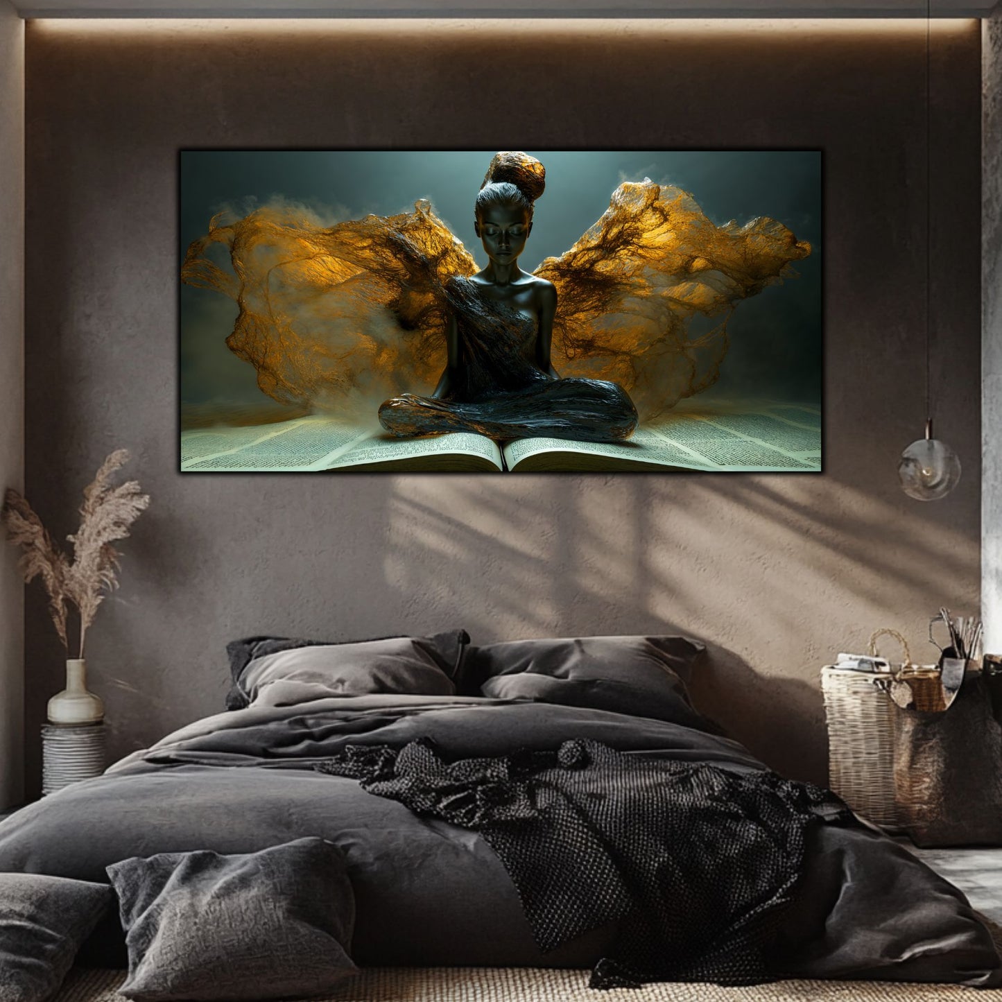 Tablou unicat din sticlă securizată Beyond Breath - No05