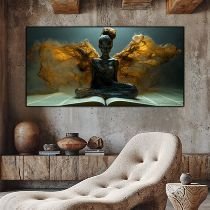 Tablou unicat din sticlă securizată Beyond Breath - No05