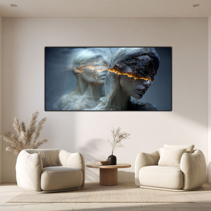 Tablou Decorativ Premium – Ideal pentru Dormitor si Living - Print UV pe Sticla Securizata