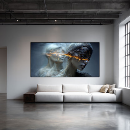 Tablou Decorativ Premium – Ideal pentru Dormitor si Living - Print UV pe Sticla Securizata