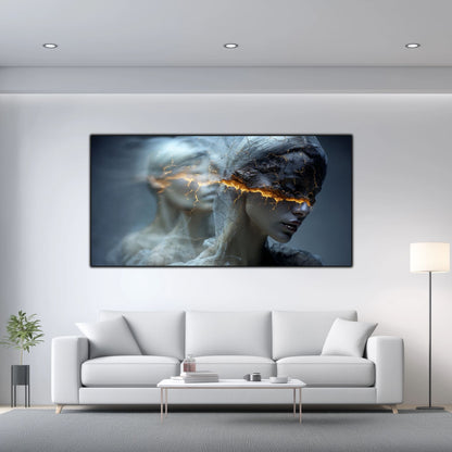 Tablou Decorativ Premium – Ideal pentru Dormitor si Living - Print UV pe Sticla Securizata