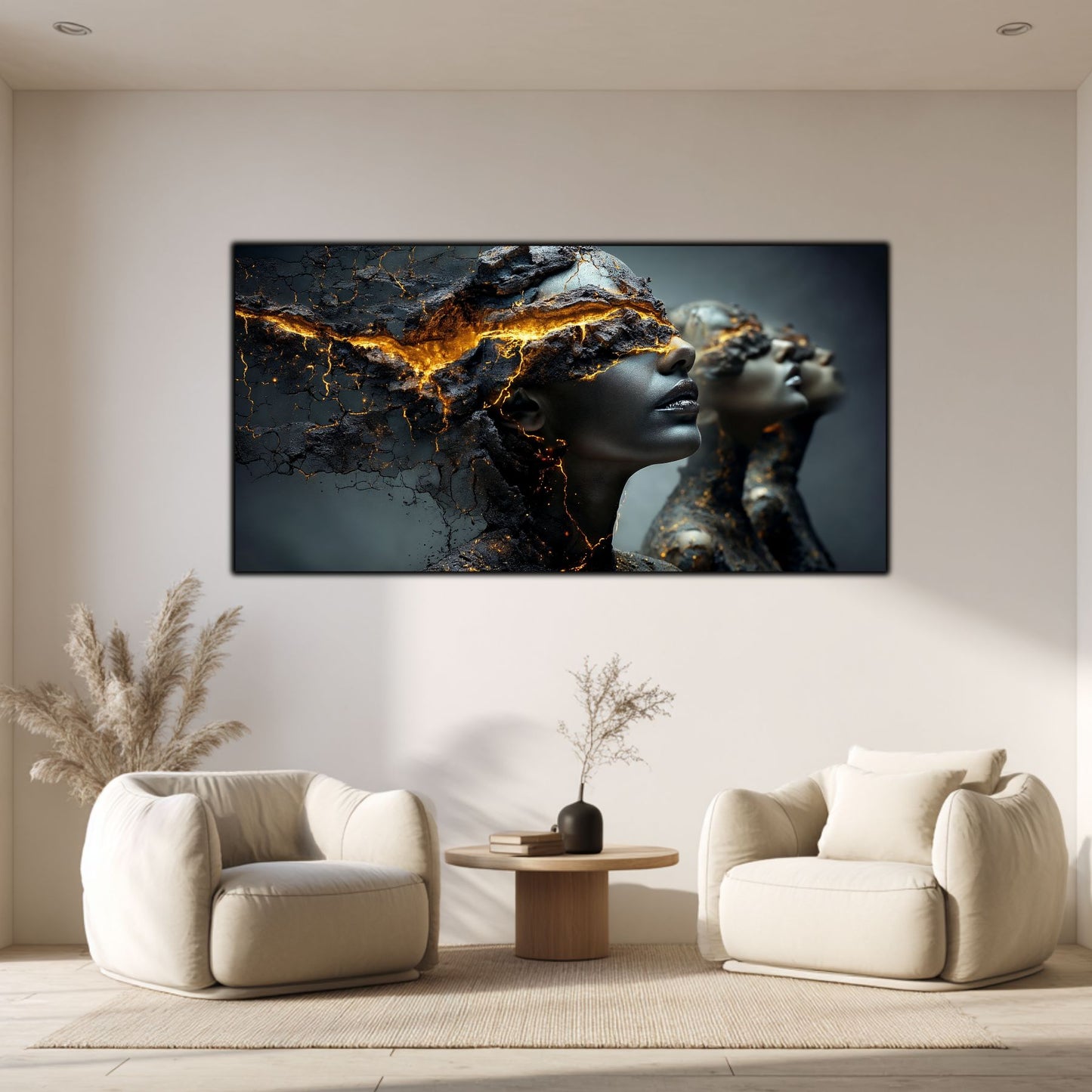 Tablou Decorativ Premium – Ideal pentru Dormitor si Living - Print UV pe Sticla Securizata