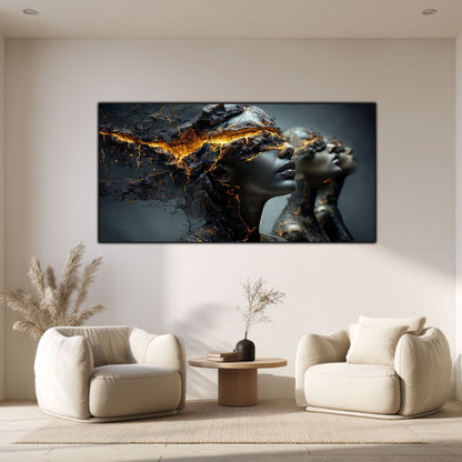 Tablou Decorativ Premium – Ideal pentru Dormitor si Living - Print UV pe Sticla Securizata