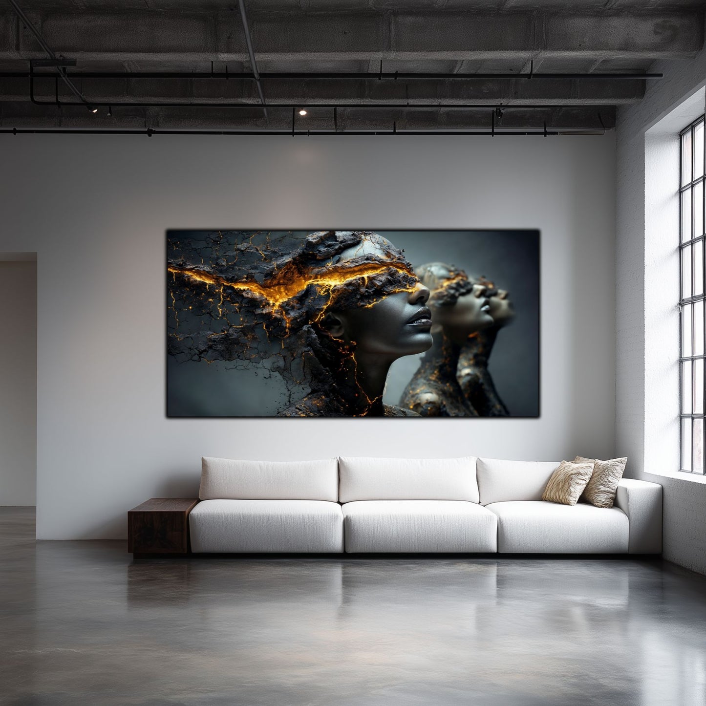 Tablou Decorativ Premium – Ideal pentru Dormitor si Living - Print UV pe Sticla Securizata