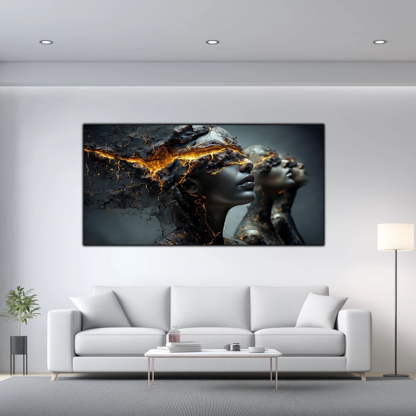 Tablou Decorativ Premium – Ideal pentru Dormitor si Living - Print UV pe Sticla Securizata